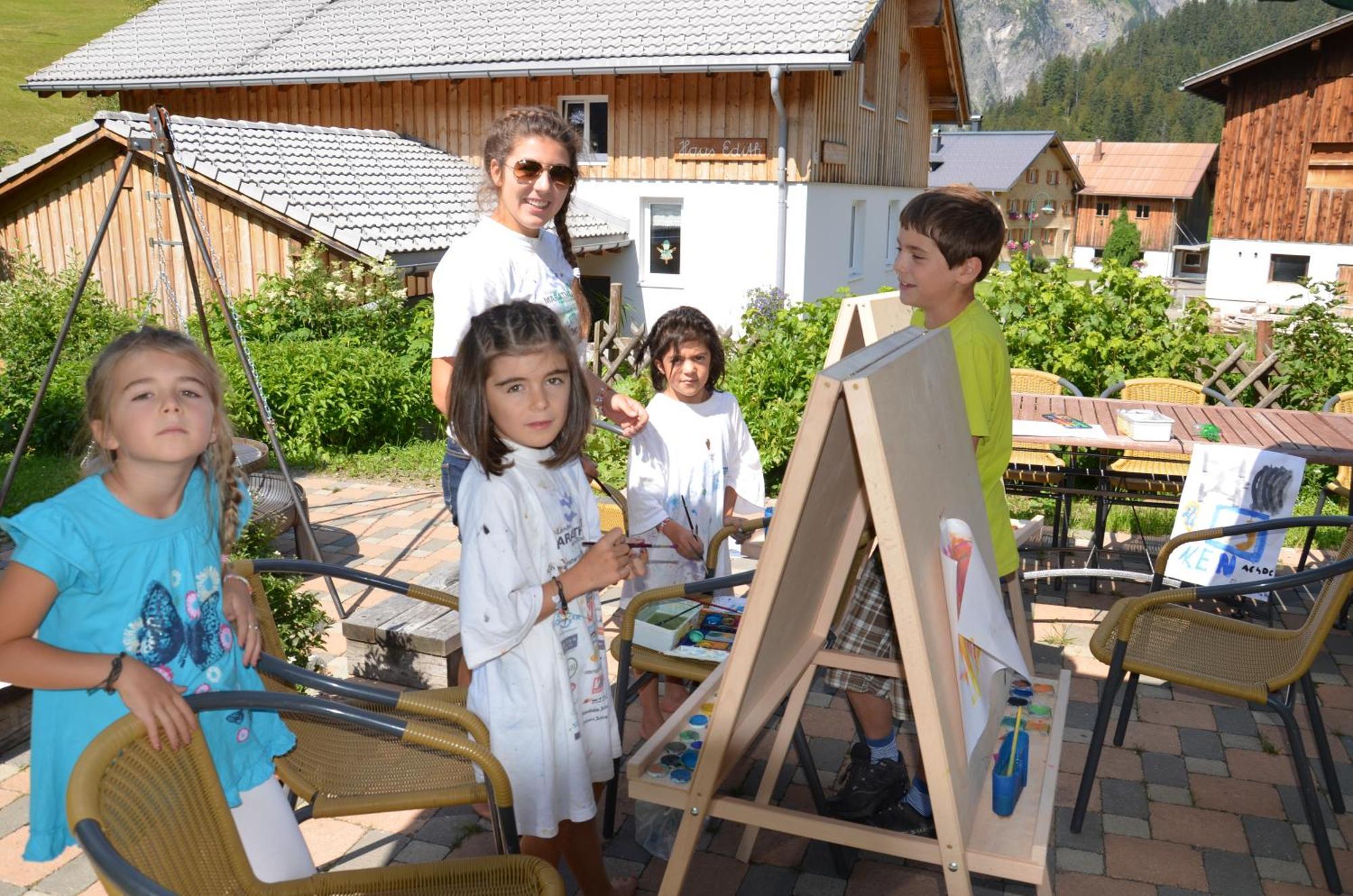 Appartamento Haus Rose Schröcken Esterno foto